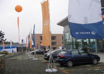 義烏市美秀展覽服務 廣告旗桿產品列表與會展服務方案